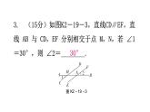 北师大版七年级数学下册第二章相交线与平行线第十九课时平行线的性质(一)练习课件