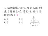 北师大版七年级数学下册第四章三角形第二十八课时认识三角形（三）练习课件
