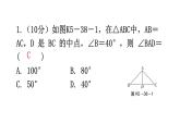 北师大版七年级数学下册第五章生活中的轴对称第38课时简单的轴对称图形（一）练习课件