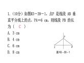 北师大版七年级数学下册第五章生活中的轴对称第39课时简单的轴对称图形（二）练习课件