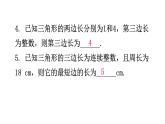 北师大版七年级数学下册第四章三角形第二十七课时认识三角形(二)分层作业课件