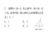 北师大版七年级数学下册第四章三角形第二十八课时认识三角形(三)分层作业课件