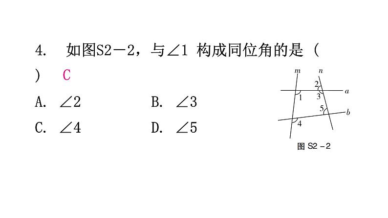 北师大版七年级数学下册第二章过关训练课件05