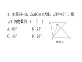 北师大版七年级数学下册第四章过关训练课件