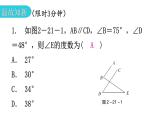 北师大版七年级数学下册第二章相交线与平行线第二十一课时用尺规作角教学课件