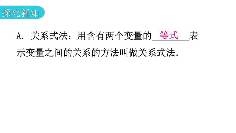 北师大版七年级数学下册第三章变量之间的关系第二十三课时用关系式表示的变量间关系教学课件第4页