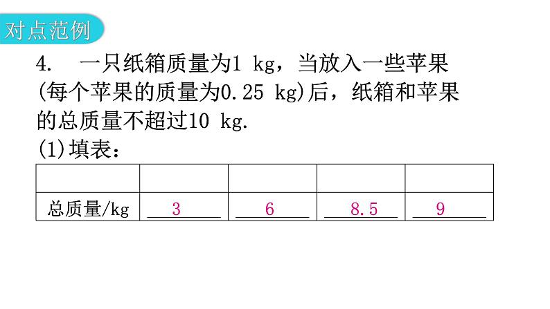 北师大版七年级数学下册第三章变量之间的关系第二十三课时用关系式表示的变量间关系教学课件第7页