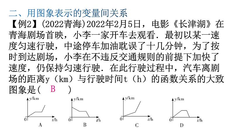 北师大版七年级数学下册专题二第三章变量之间的关系重难点教学课件第4页