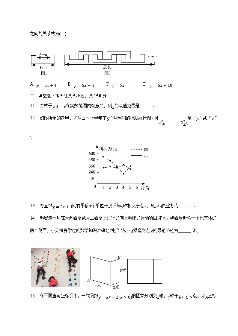山西省吕梁市中阳县2022-2023学年八年级下学期期末质量检测数学试卷(含解析)第3页
