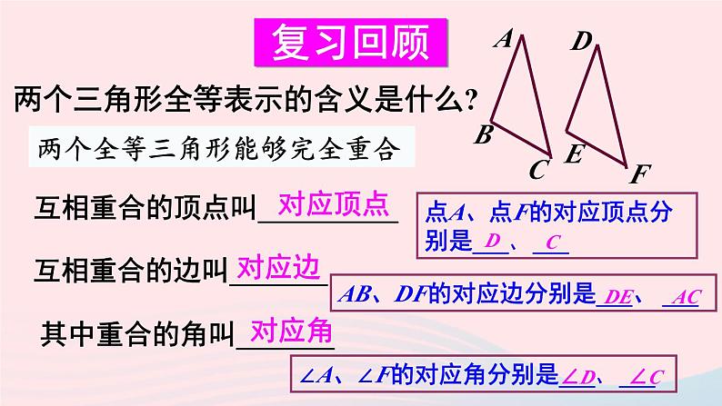 第14章全等三角形14.2三角形全等的判定第1课时全等三角形的判定定理_SAS课件（沪科版八上）02