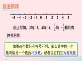 第1章有理数1.2数轴相反数和绝对值第2课时相反数课件（沪科版七上）