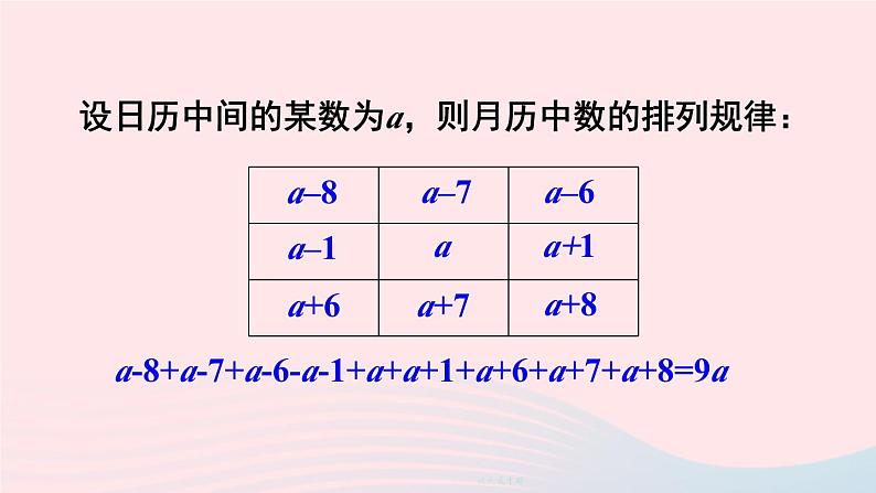 第三章整式及其加减5探索与表达规律课件（北师大版七上）05