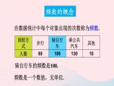 第六章数据的收集与整理3数据的表示第2课时频数直方图课件（北师大版七上）