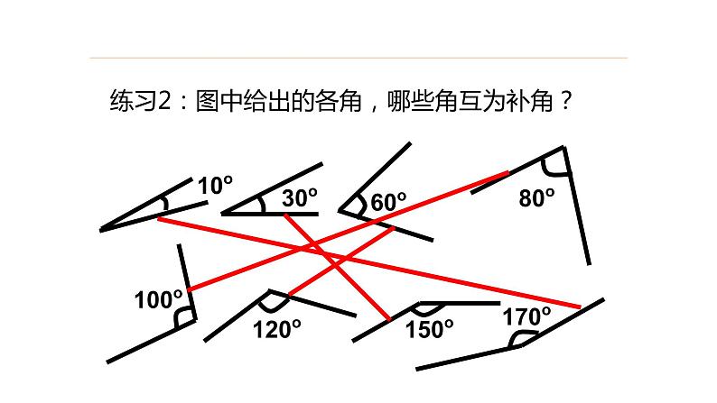 4.3.3+余角和补角七年级数学上册同步教材配套精品教学课件（人教版）07