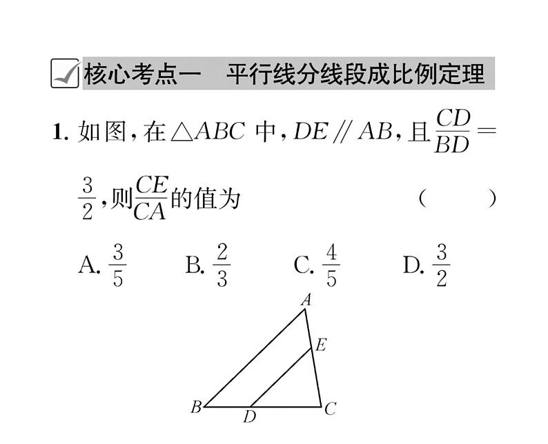 人教版九年级数学下册第27章章末复习课时训练课件PPT第2页