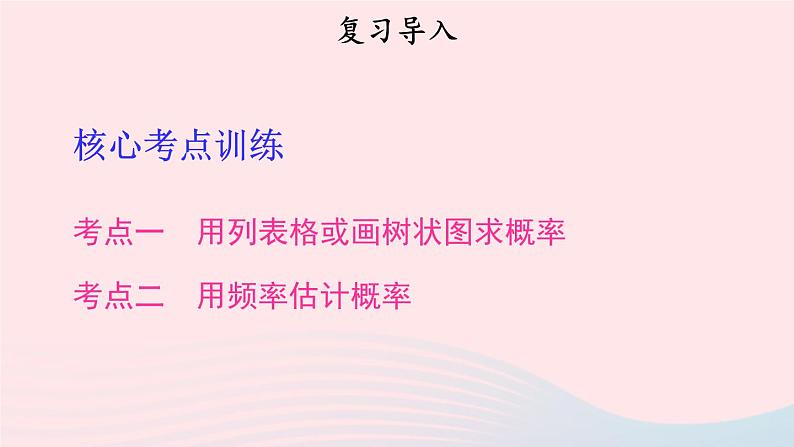 第三章概率的进一步认识回顾与思考课件（北师大版九年级上册）第4页