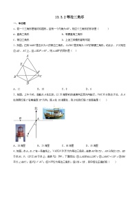 人教版八年级上册13.3.2 等边三角形同步训练题