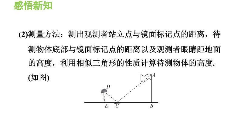 23.3.4 相似三角形的应用 华东师大版九年级数学上册导学课件第8页