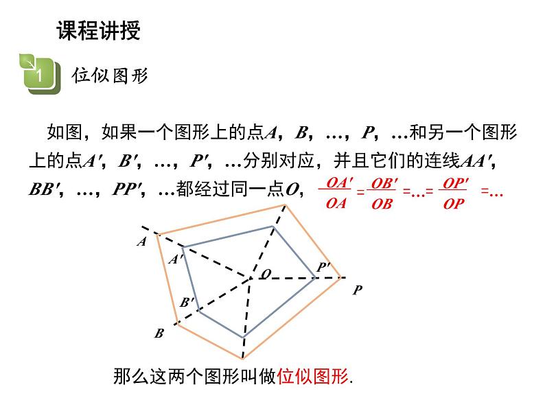 23.5 位似图形 华东师大版九年级数学上册教学课件05