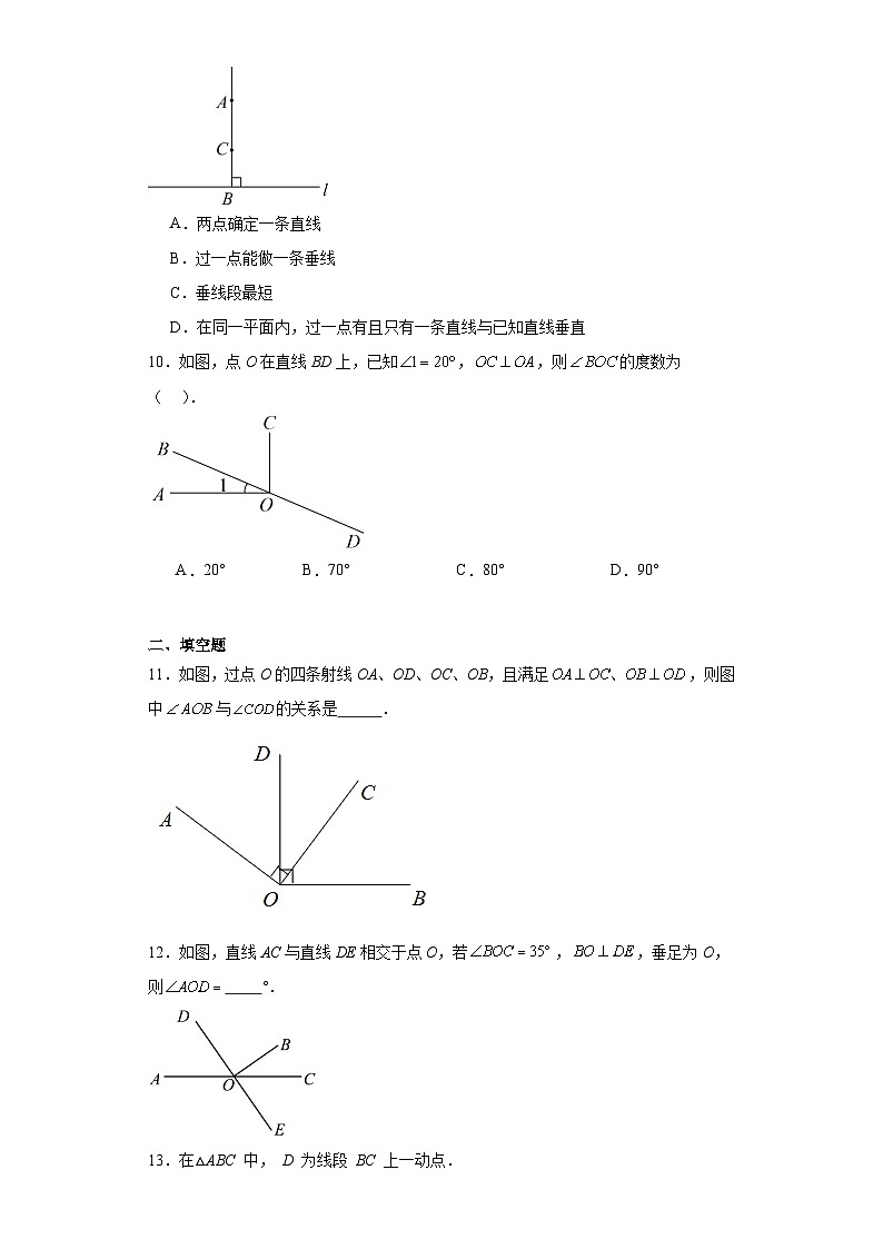 6.5垂直随堂练习-苏科版数学七年级上册03