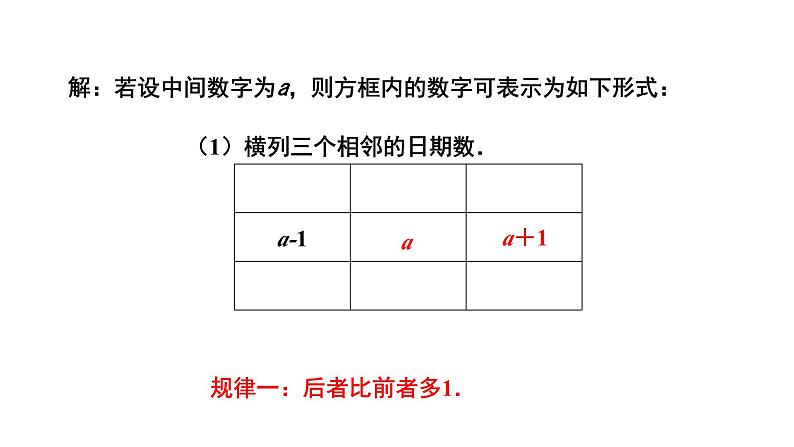 3.5《探索与表达规律》北师大版七年级数学上册教学课件第8页