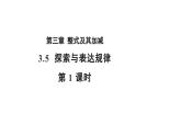 3.5 探索与表达规律 第1课时 北师大版七年级数学上册教学课件