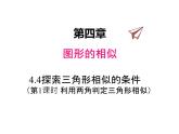 4.4.1 利用两角判定三角形相似 北师大版九年级数学上册课件