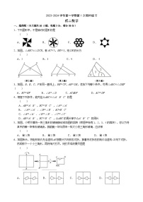 江苏省无锡市江阴市璜塘中学2023-2024学年八年级上学期10月限时练习数学试卷