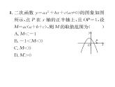 人教版九年级数学上册第22章小专题5  二次函数图象与字母系数之间的关系课时训练课件PPT