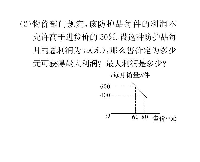 人教版九年级数学上册第22章小专题7  二次函数的实际应用课时训练课件PPT第7页