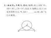 人教版九年级数学上册第24章24.2.2第2课时  切线的判定与性质课时训练课件PPT