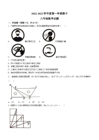 山东省菏泽市巨野县2022-2023学年八年级上学期期中考试数学试卷(含答案)