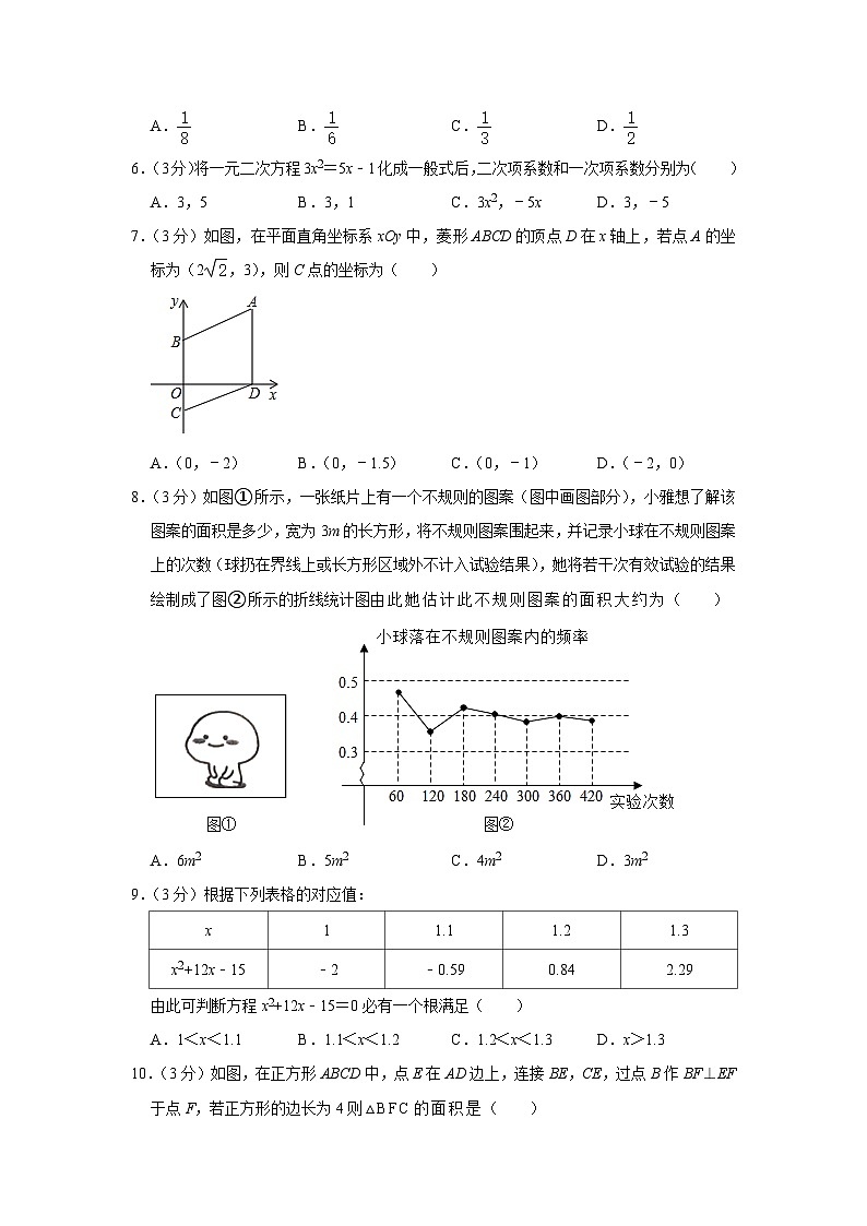 河南省郑州市第五十七中学2023-2024学年九年级上学期第一次质检数学试卷（月考）02