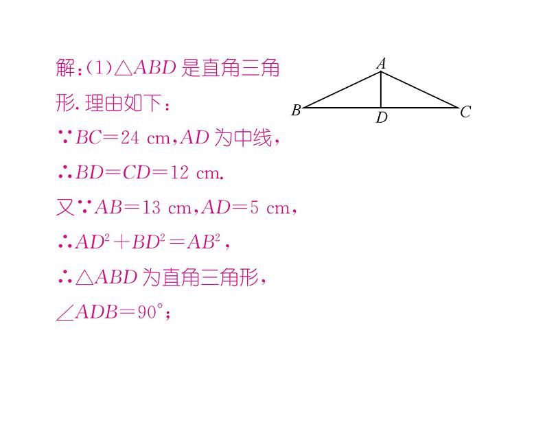 北师大版八年级数学上册第1章勾股定理2  一定是直角三角形吗课时训练课件PPT第7页