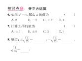 北师大版八年级数学上册第2章实数2  平方根第2课时  平方根课时训练课件PPT