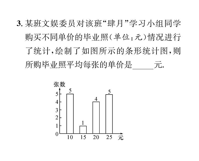 北师大版八年级数学上册第6章数据的分析1平均数第2课时  加权平均数的应用课时训练课件PPT04