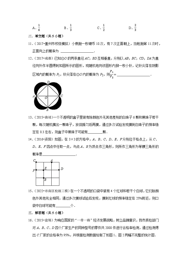 2024年中考数学复习热搜题速递之概率第3页