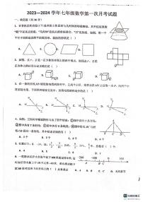 山东省聊城市阳谷县阳谷县实验中学2023-2024学年七年级上学期10月月考数学试题