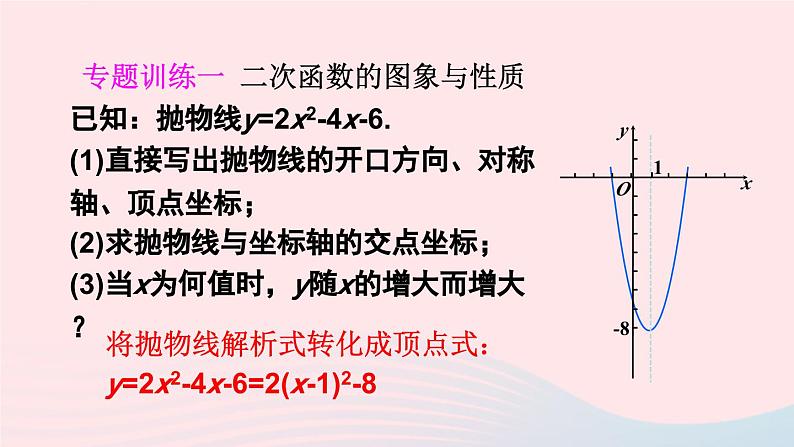 第二十二章二次函数章末复习课件（人教版九上）第5页