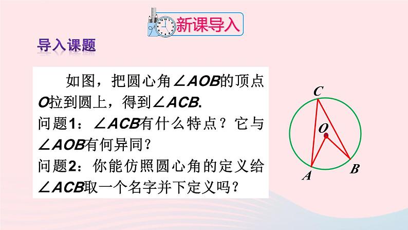 第二十四章圆24.1圆的有关性质24.1.4圆周角课件（人教版九上）第2页