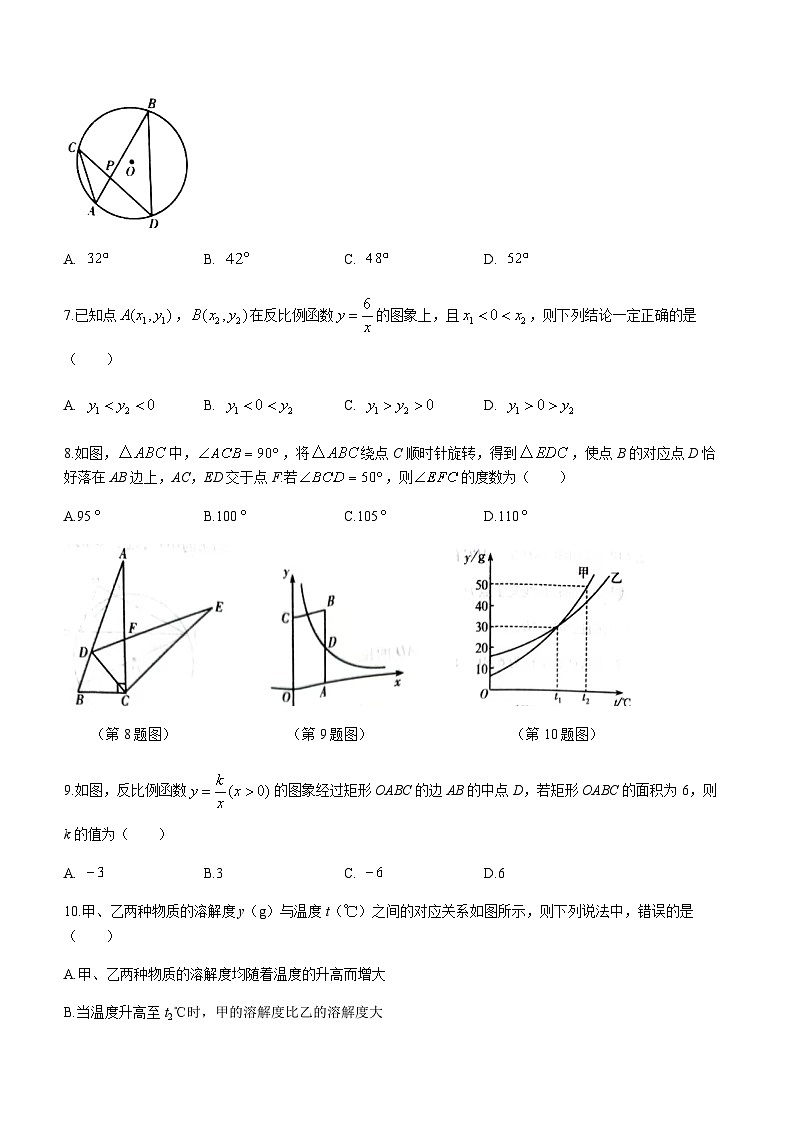 河南省许昌市禹州市2022-2023学年九年级上学期期末数学试题02