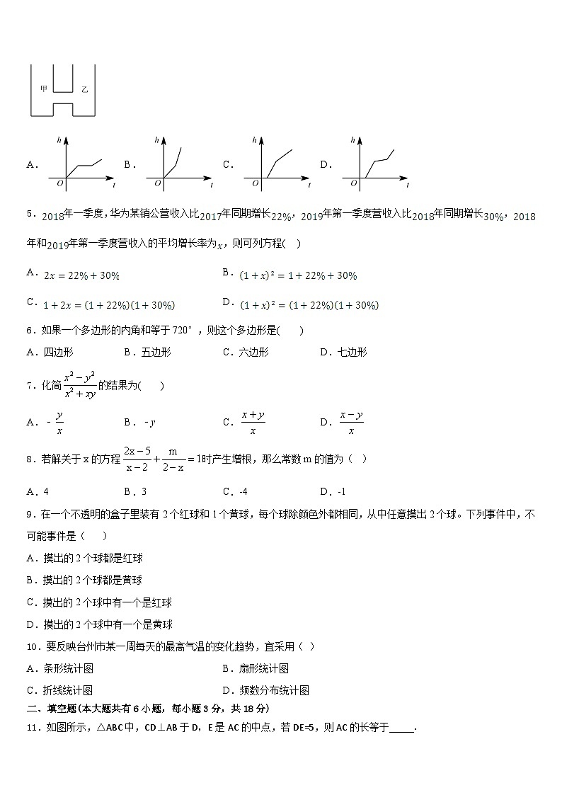 青海省西宁市海湖中学2022-2023学年数学七年级下学期期末学业水平测试试题第2页