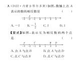 人教版七年级数学上第1章有理数1.2.3  相反数课时训练课件PPT
