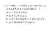 人教版七年级数学上第1章有理数小专题1数轴的应用课时训练课件PPT