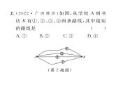 人教版七年级数学上第4章几何图形初步4.2  直线、射线、线段第3课时  线段的性质课时训练课件PPT