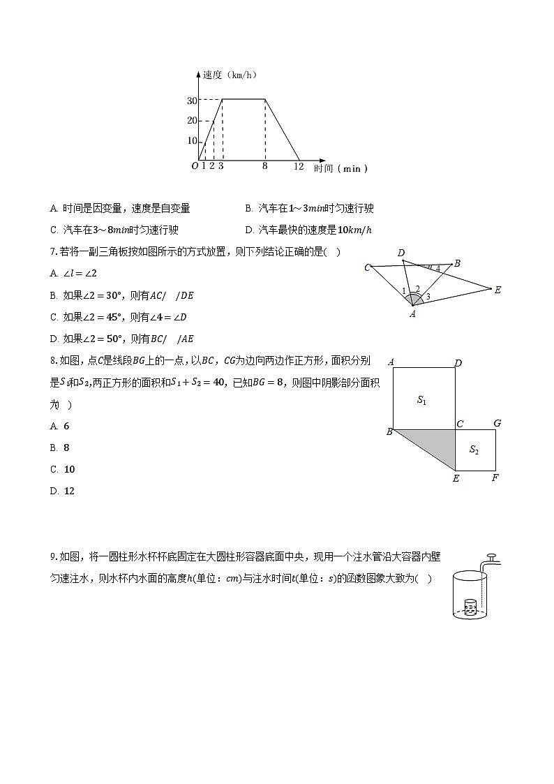 2022-2023学年河南省郑州七中七年级（下）期中数学试卷（含解析）第2页