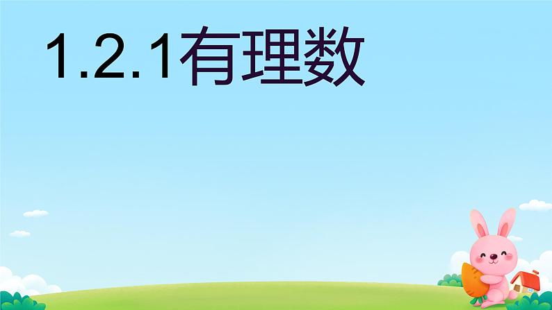 1.2.1 有理数 课件 2023—2024学年人教版数学七年级上册01