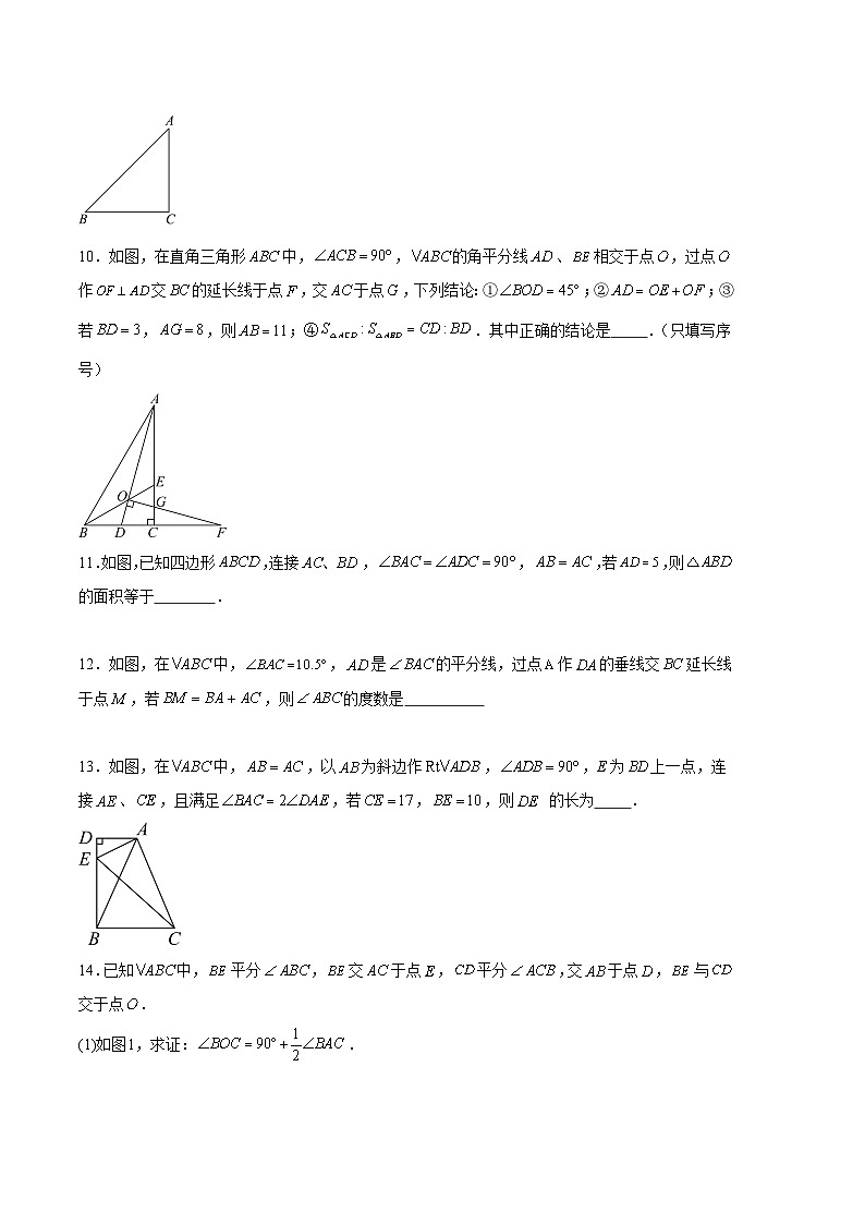 【期中真题】2023-2024学年八年级数学上册 期中真题分类汇编专题05 全等三角形压轴题训练-试卷.zip03