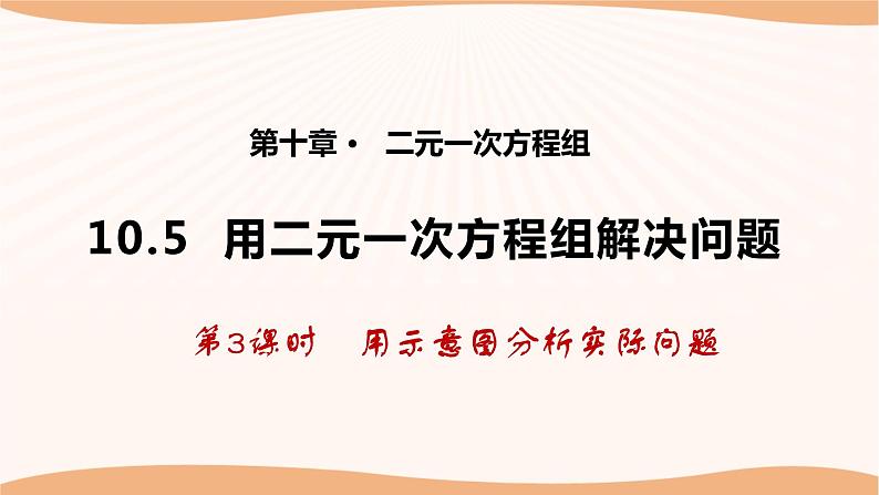 10.5+用二元一次方程组解决问题（第3课时）（课件）-2022-2023学年七年级数学下册同步精品课件（苏科版）01