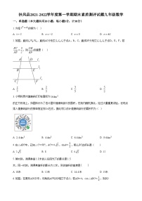 精品解析：陕西省宝鸡市扶风县2021-2022学年九年级上学期期末数学试题(1)